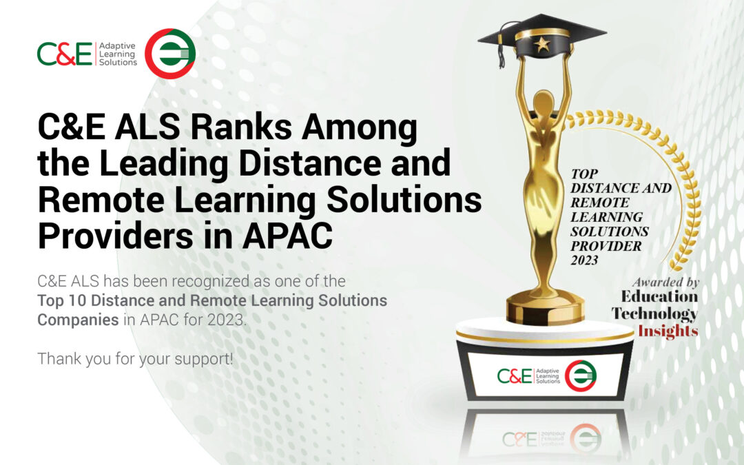 C&E ALS recognized for transforming education with digital learning